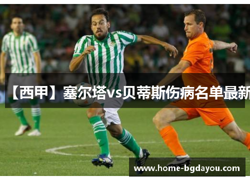 【西甲】塞尔塔vs贝蒂斯伤病名单最新